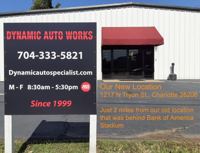 About Dynamic Auto Works Car Repair Service in Charlotte